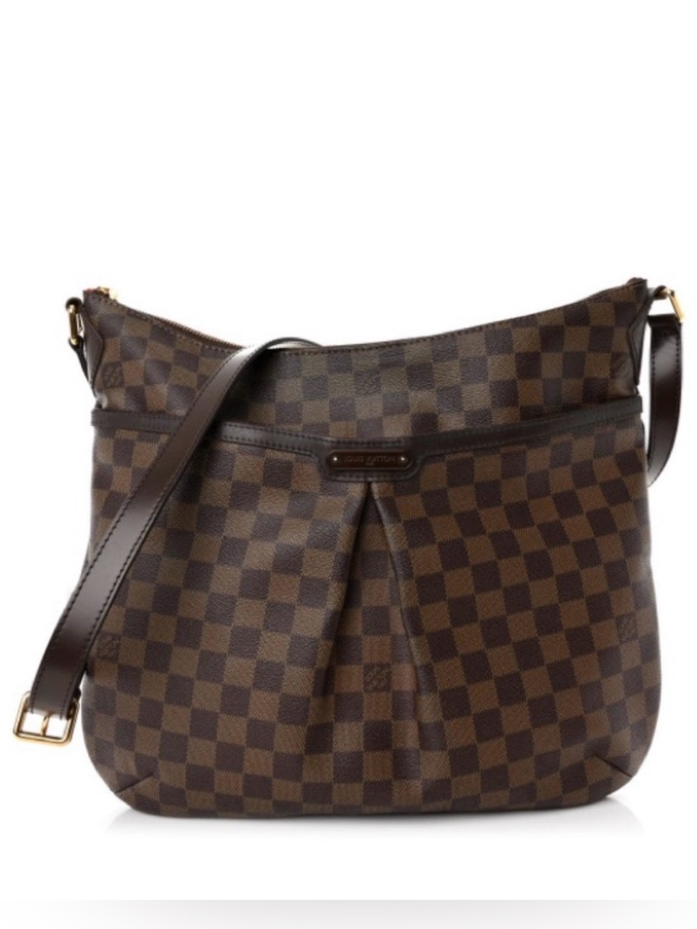 Authentic Louis Vuitton Damier Ebene Bloomsbury GM Large Crossbody Bag RETIRED